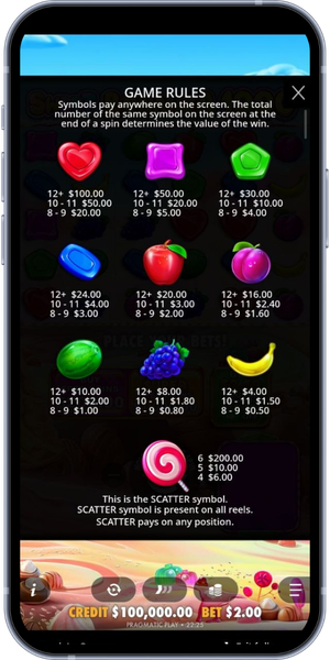 Sweet Bonanza 1000 demo pragmatic Check the Paytable and Scatter Symbol