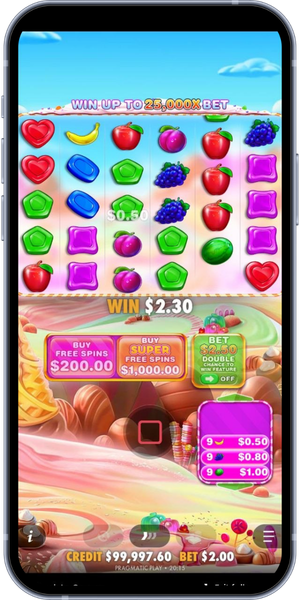 Sweet Bonanza 1000 slot Visual Design won 2.30 AUD
