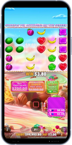 Sweet Bonanza 1000 Visual Design won 3.80 AUD
