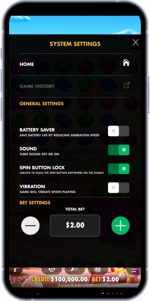 Sweet Bonanza demo 1000 Set Your Bet in System Settings